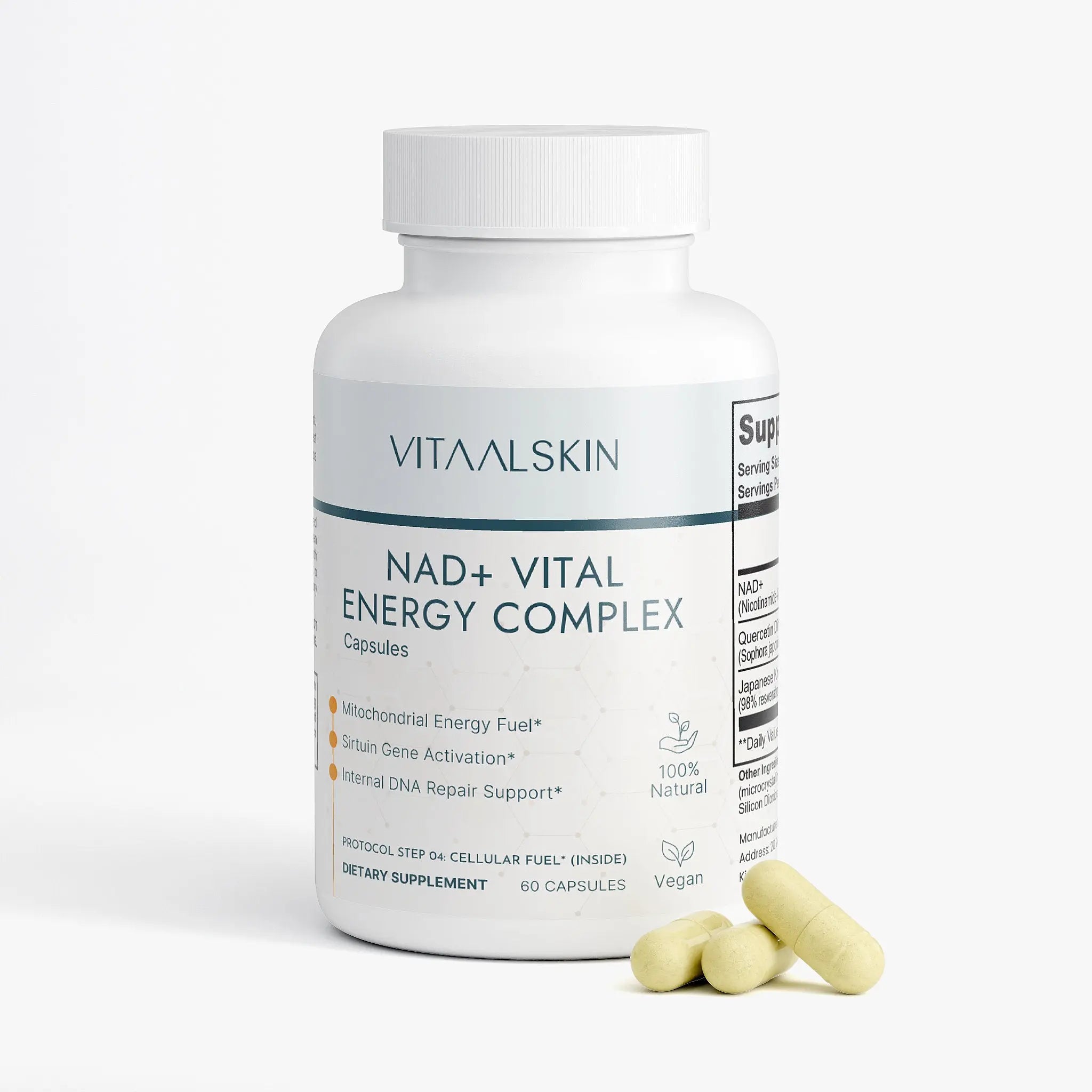 VitalGlow NAD+ Booster VITAALSKIN