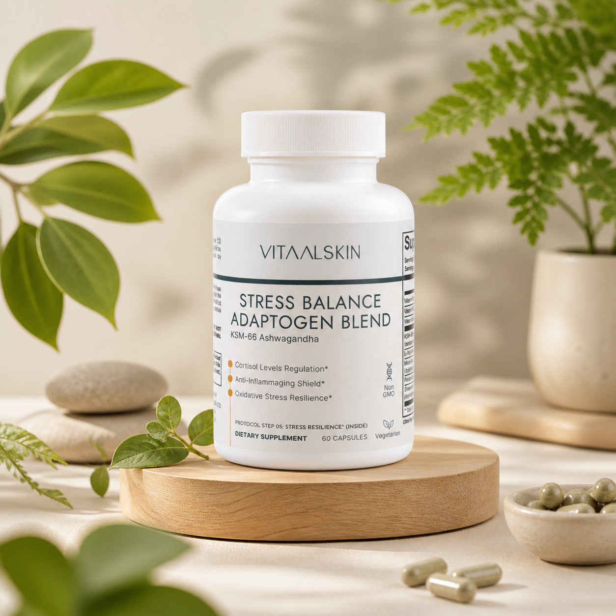 STRESS BALANCE ADAPTOGEN BLEND VITAALSKIN